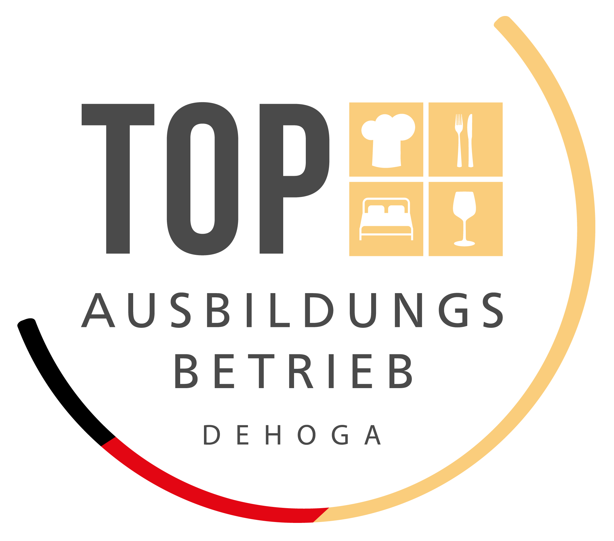 Das Hotel Jagdhaus Wiese ist vom DEHOGA als TOP Ausbildungsbetrieb ausgezeichnet.